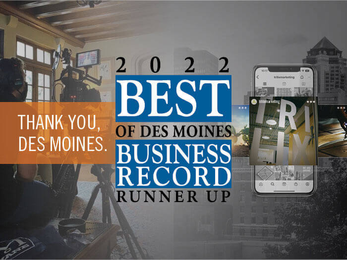 We’re blushing, Des Moines!