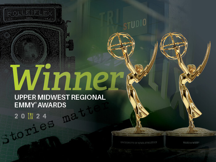 Trilix and clients honored with 2 Upper Midwest Regional Emmy® Awards